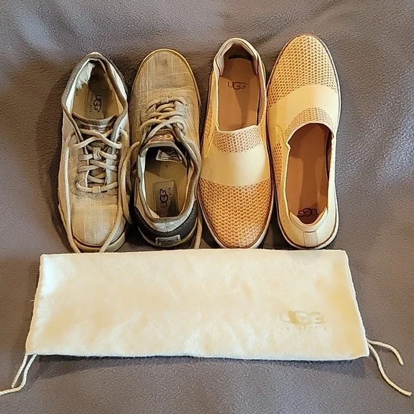 UGG Shoes Ugg Size 65 Sneakers Loafer Casual Shoes Tan Womens